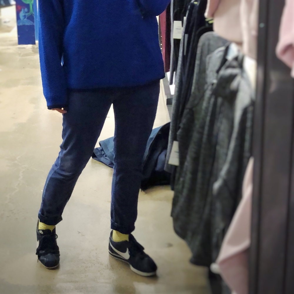 ACNE STUDIOS men’s blue denim adjustable jeans - Picture 3 of 6